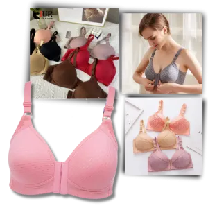 Wireless Plus Size Push Up Bra