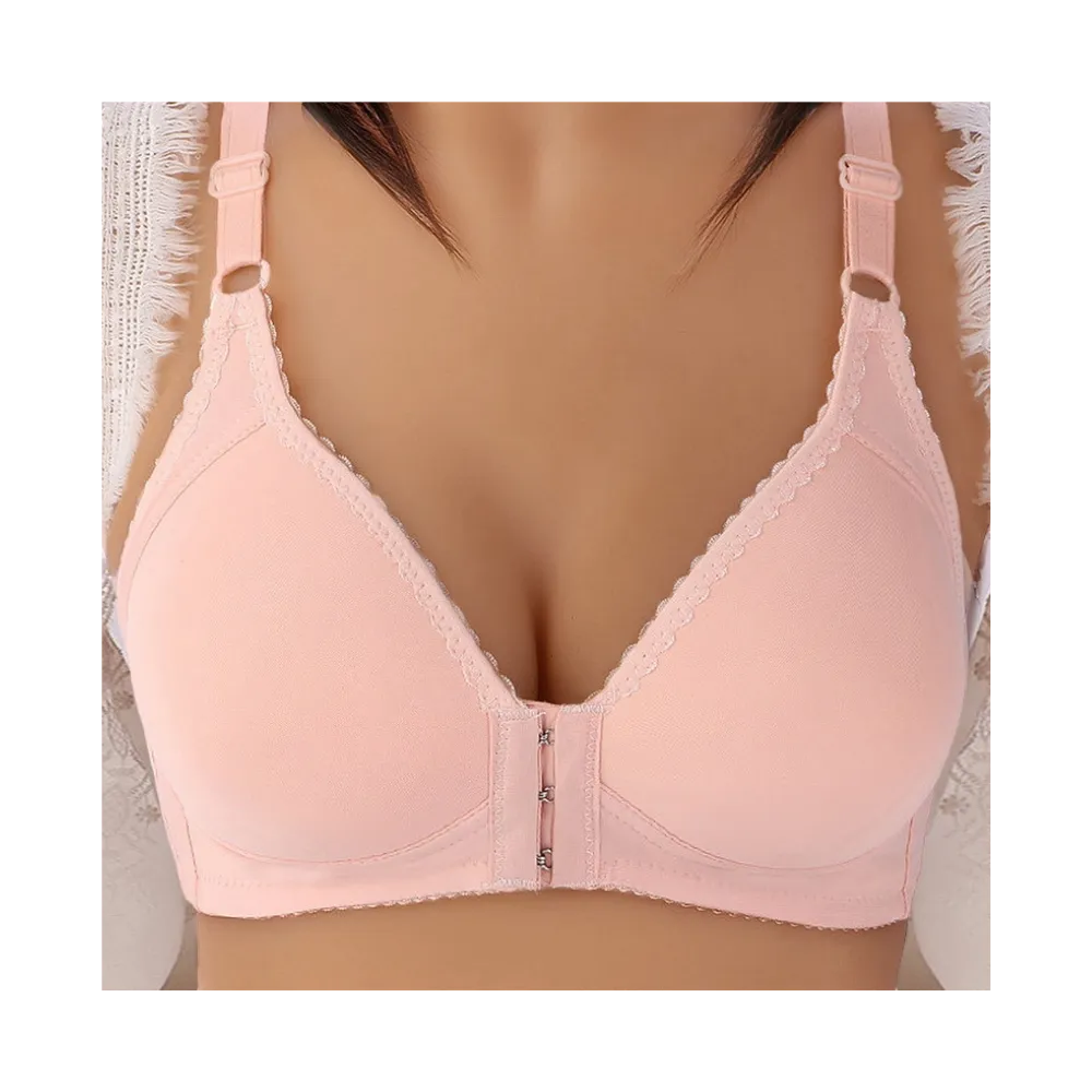 Wireless Plus Size Push Up Bra