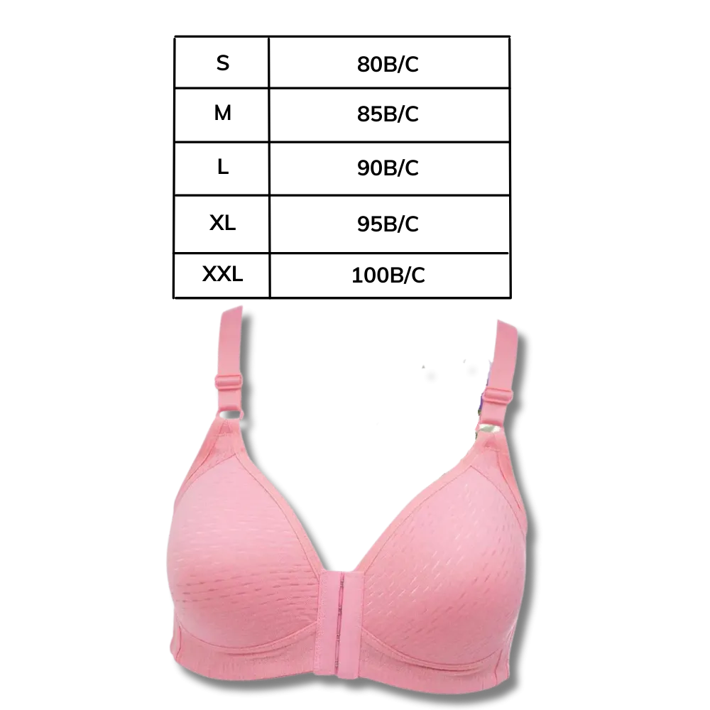 Wireless Plus Size Push Up Bra