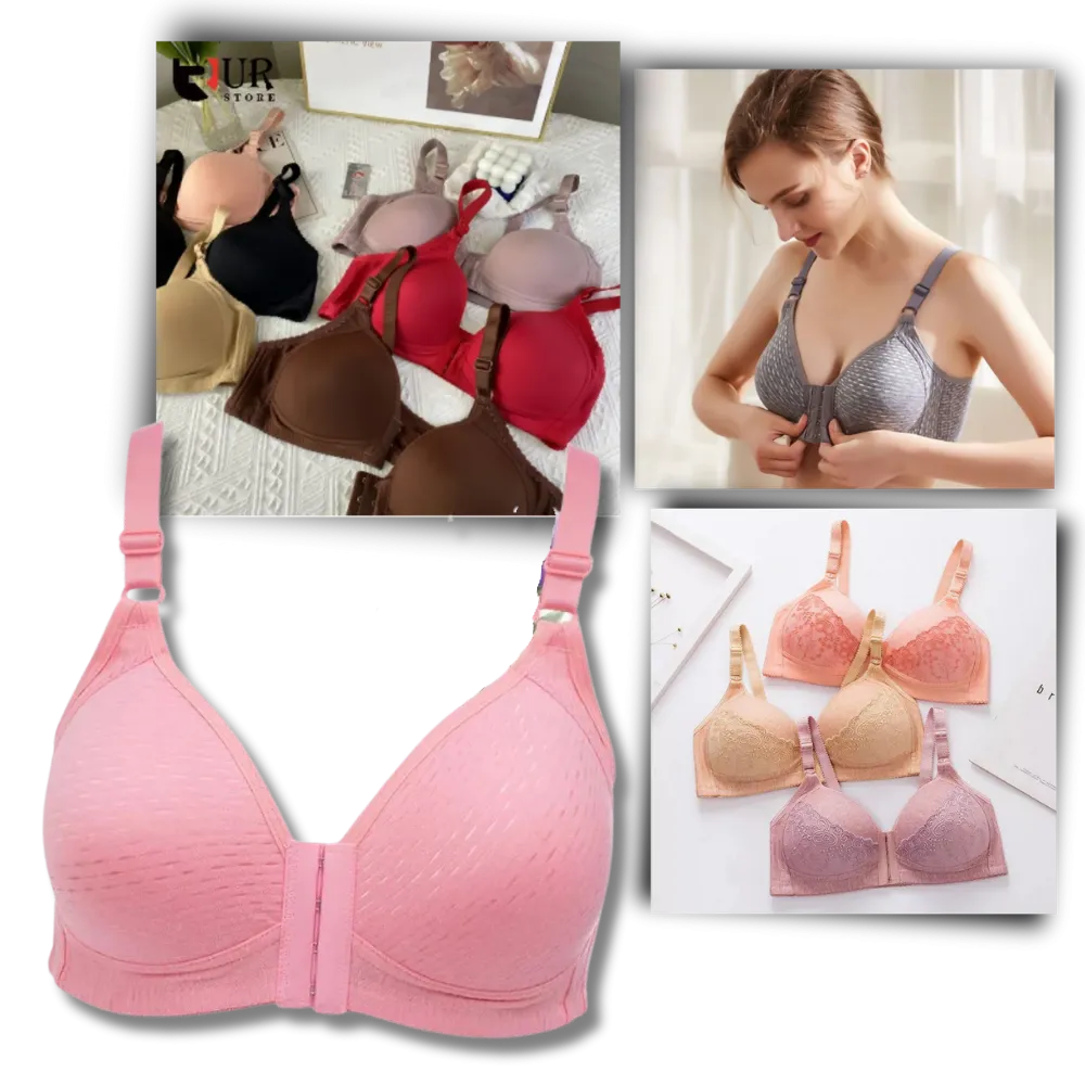 Wireless Plus Size Push Up Bra