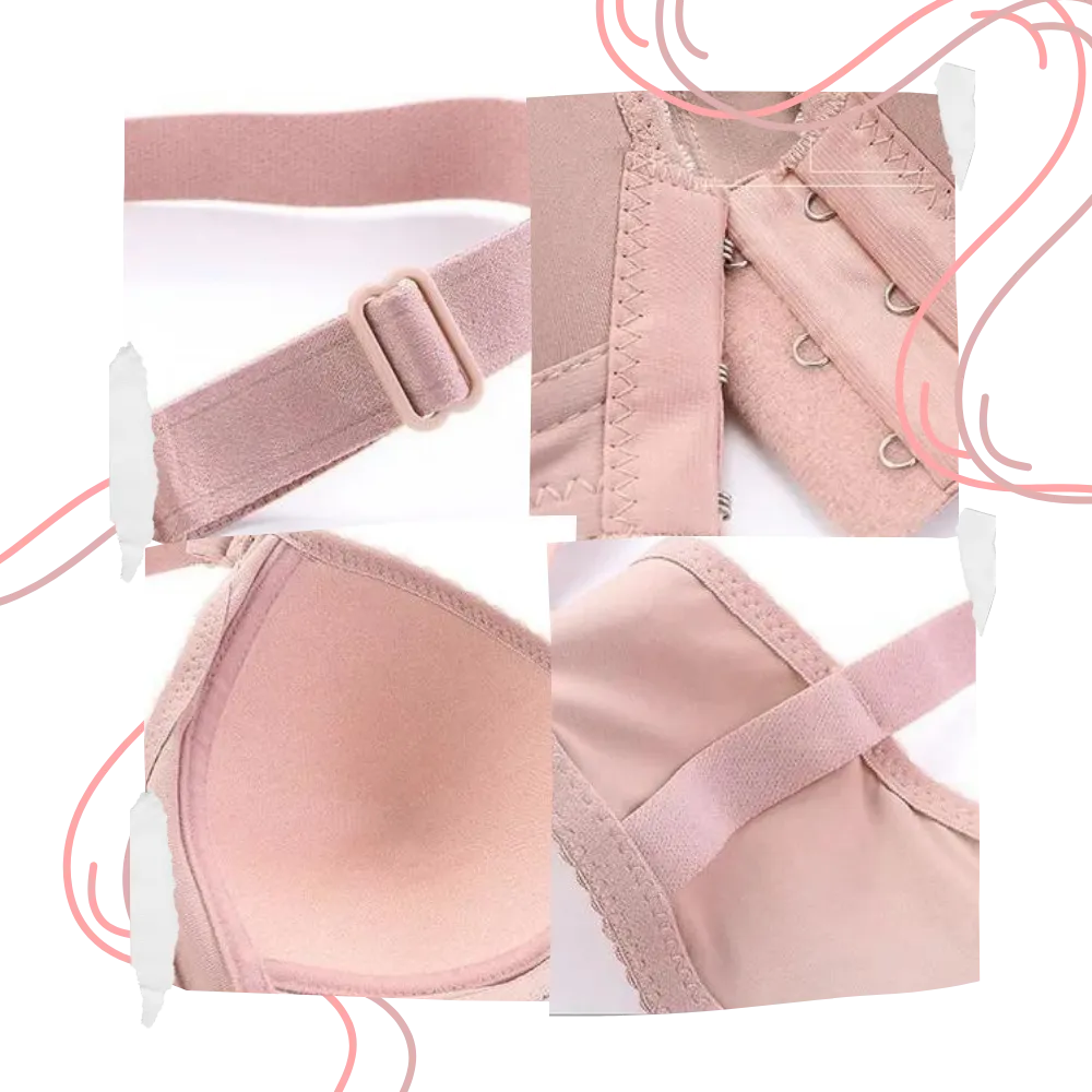 Wireless Plus Size Push Up Bra