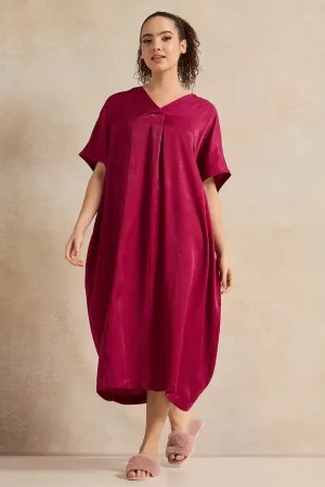 Women Purple Kaftan Nightgown