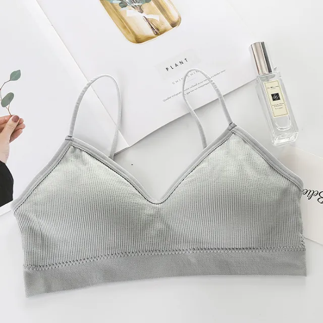 Women Sexy Crop Tops Bra Tube Top Female Streetwear Sleeveless Seamless Sports Bra Crop Camis