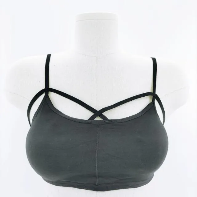 Women Sexy Crop Tops Bra Tube Top Female Streetwear Sleeveless Seamless Sports Bra Crop Camis