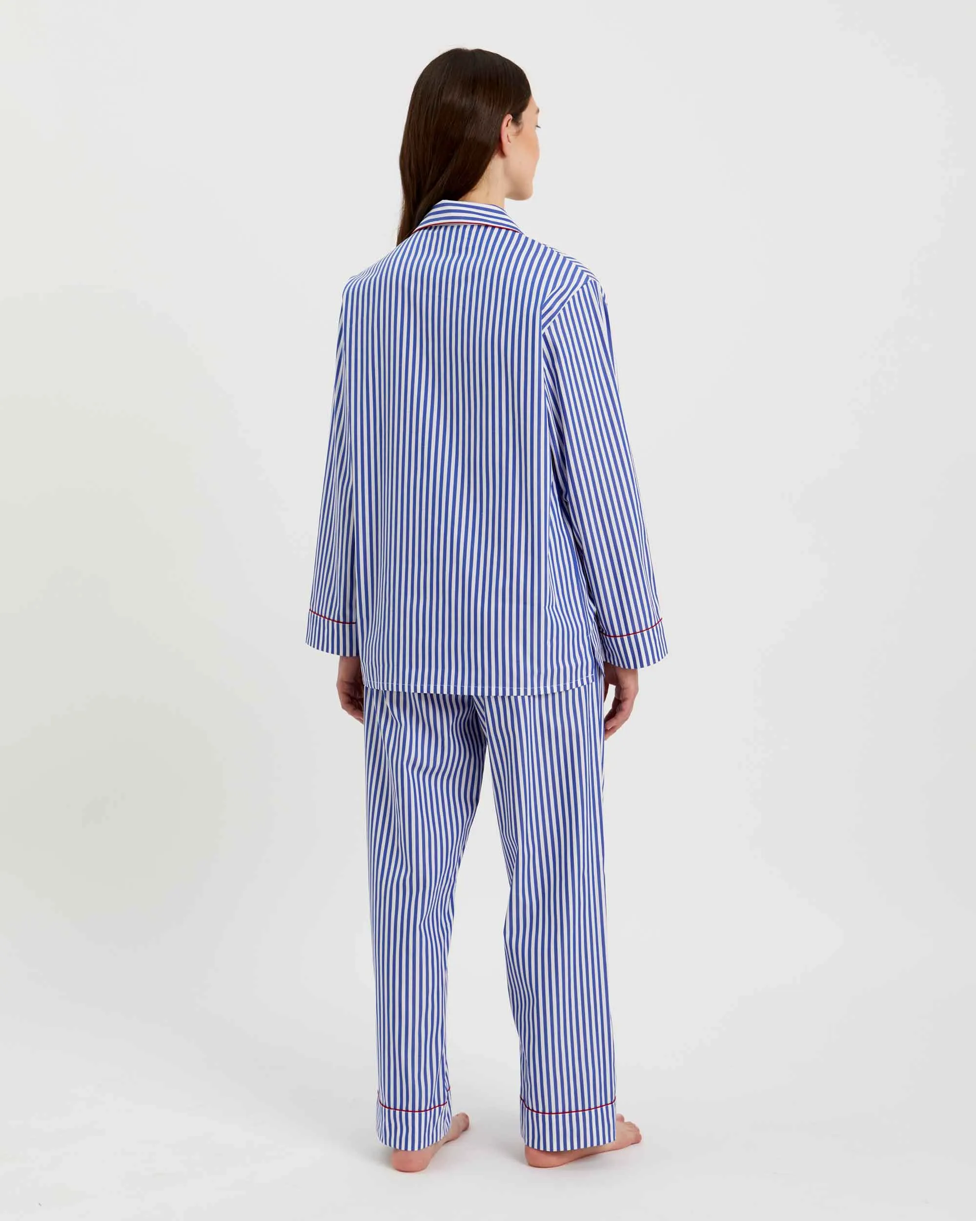 Women's Classic Cotton Pajamas - St Moritz