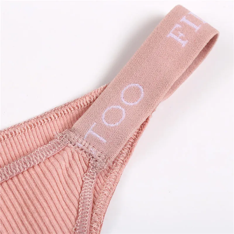 Women's Cotton Briefs Underpants Sexy Panties Thong Pantys Underwear Solid Color Intimates Lingerie