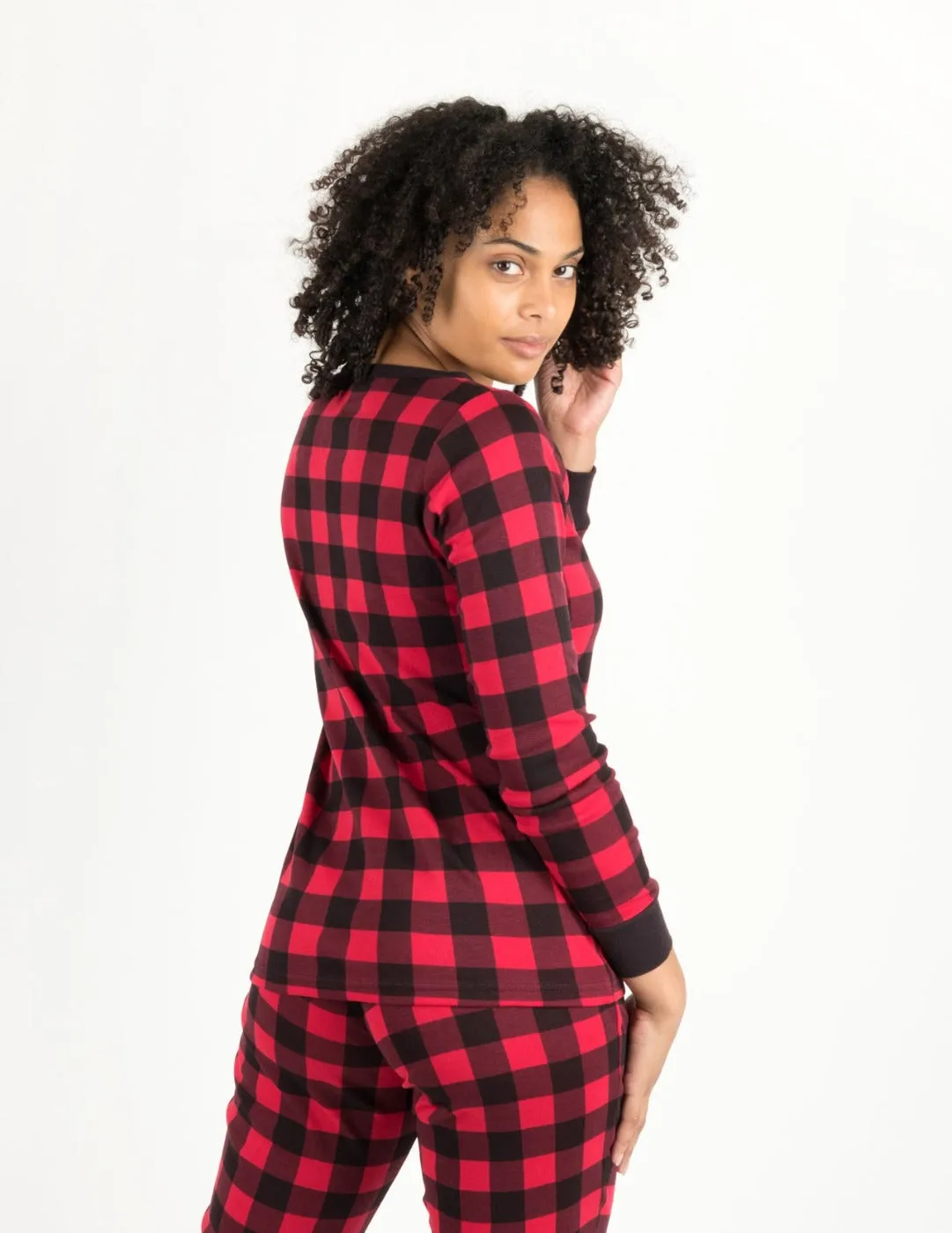 Women's Cotton Plaid Pajamas