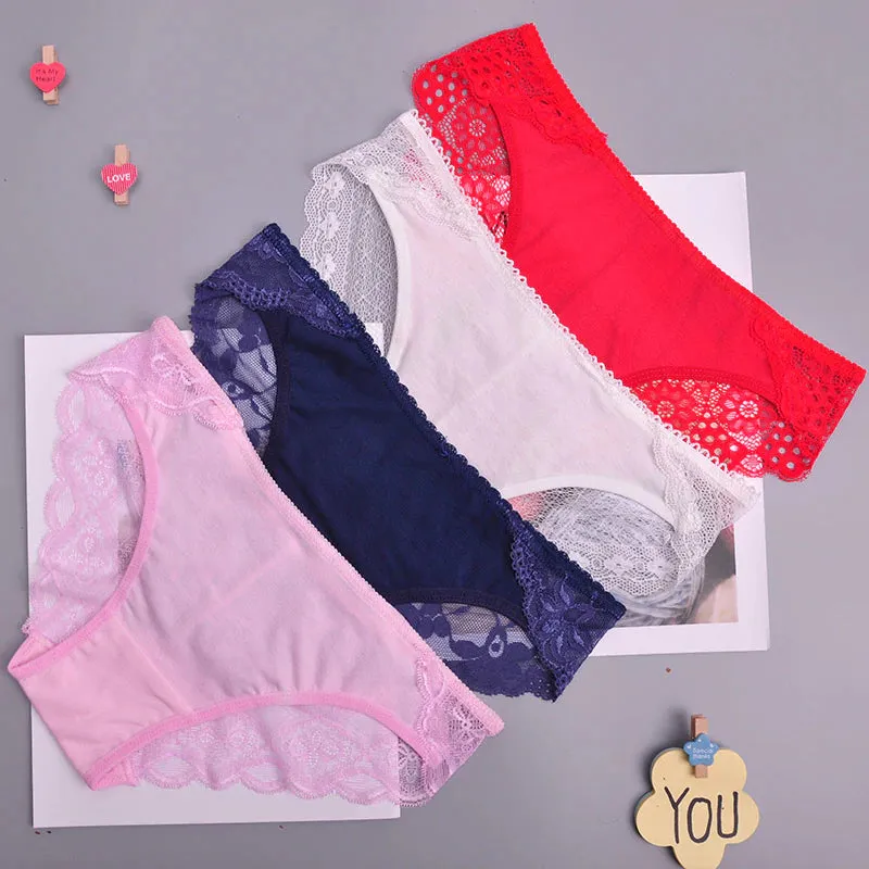 Women's Cotton Thin Lace Briefs
