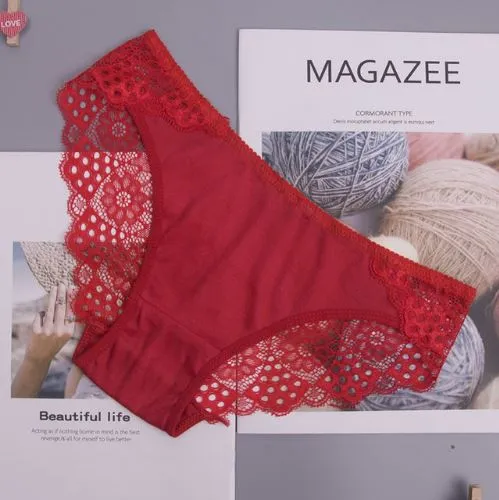 Women's Cotton Thin Lace Briefs
