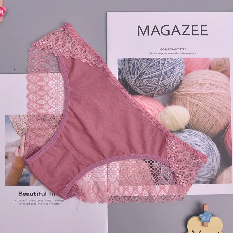 Women's Cotton Thin Lace Briefs