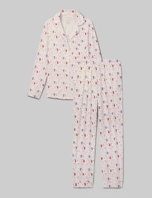 Women's Downtime Long Sleeve Pajama Top & Pant Set
