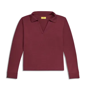 Women's Dream Long Sleeve Tee - Botanic Red