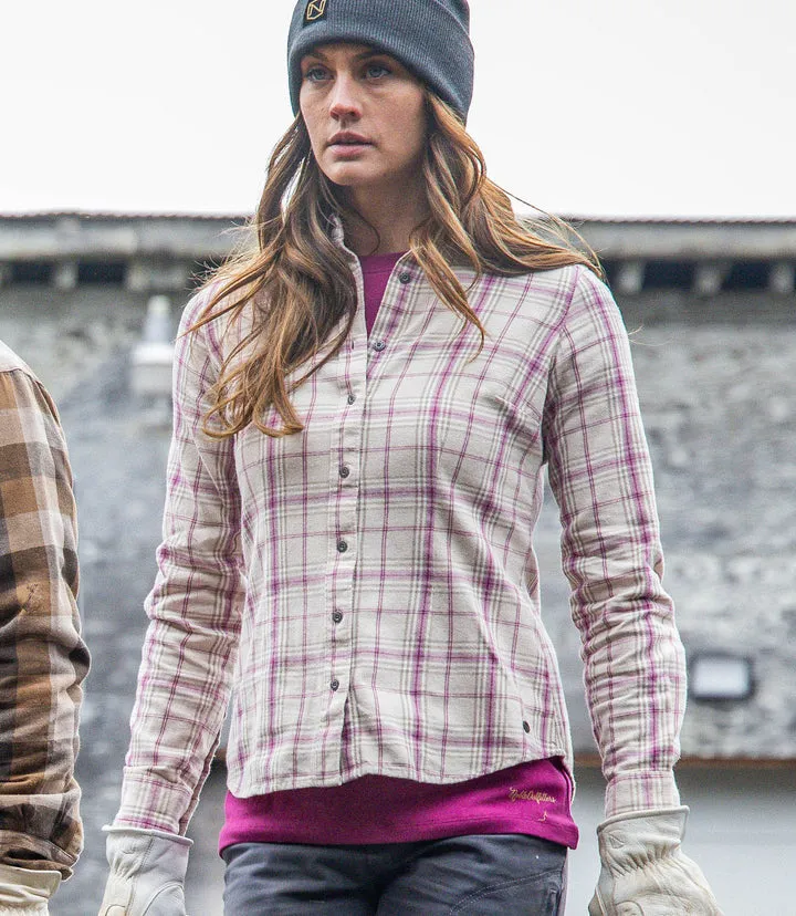 Women's Flannel Shirt - Olive
