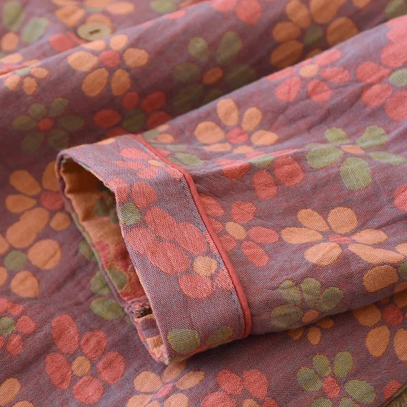 Women's Floral Print Pajamas - Pure Cotton