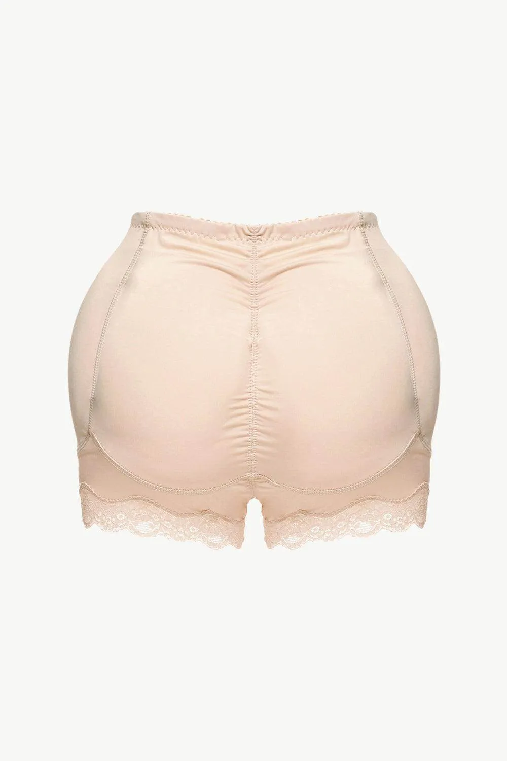 Womens Full Size Lace Trim Shaping Shorts
