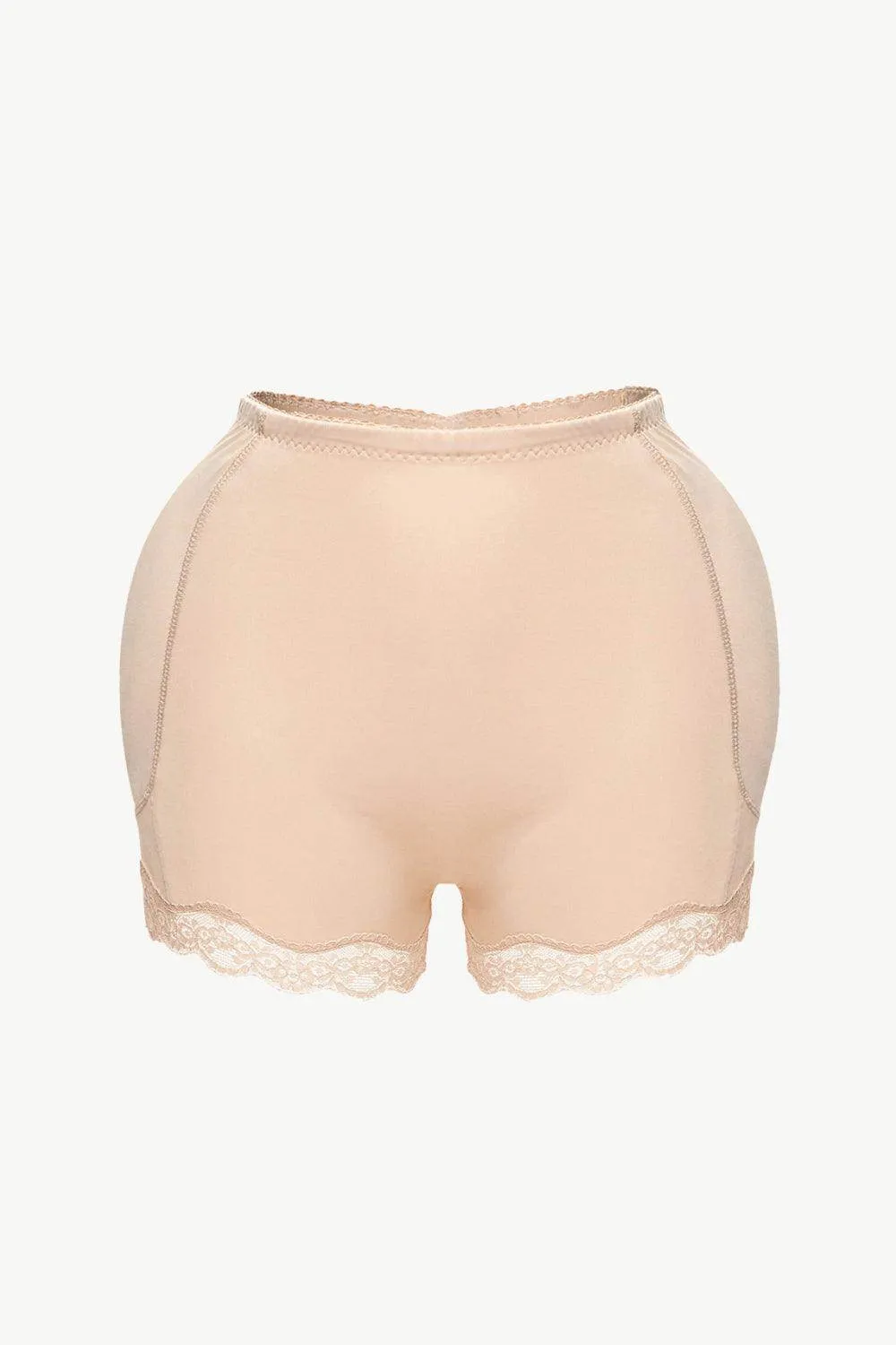 Womens Full Size Lace Trim Shaping Shorts
