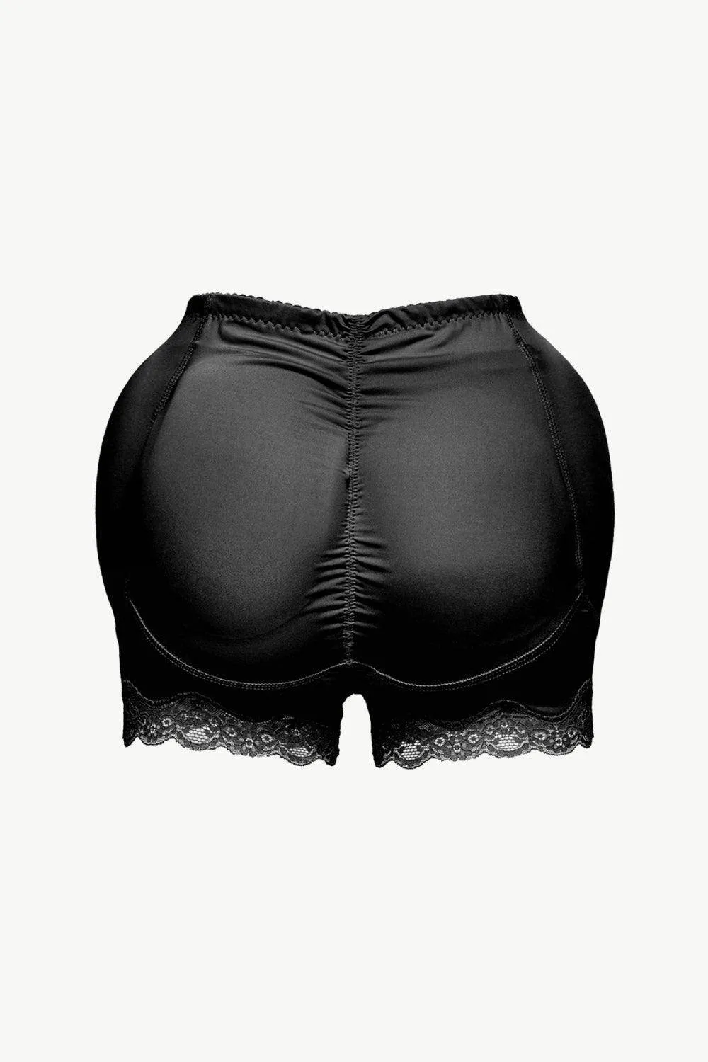 Womens Full Size Lace Trim Shaping Shorts