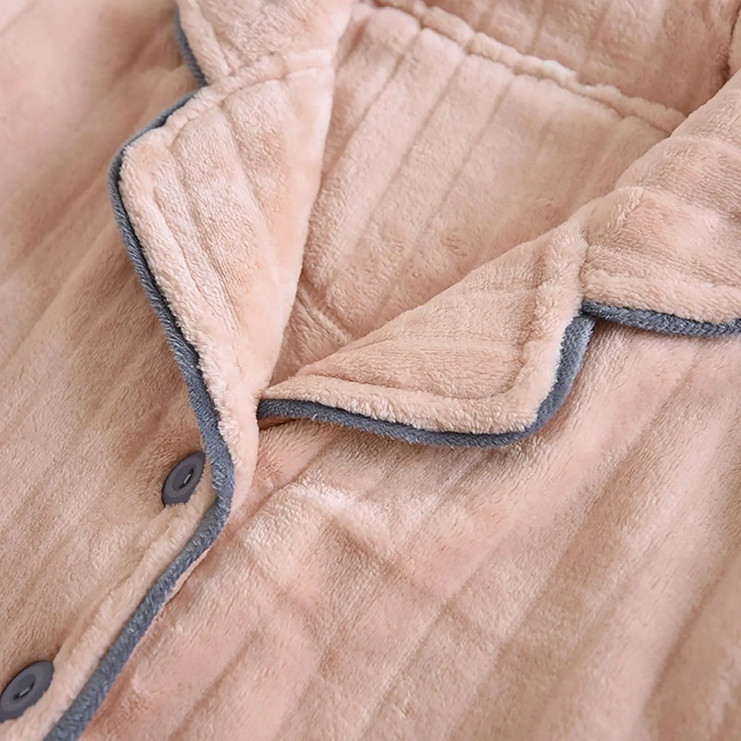 Women's Fuzzy Warm Fleece 2 Piece Pajamas Sets Winter Soft Sleepwear Fluffy Pajama Pullover Top Lounge Pants Set