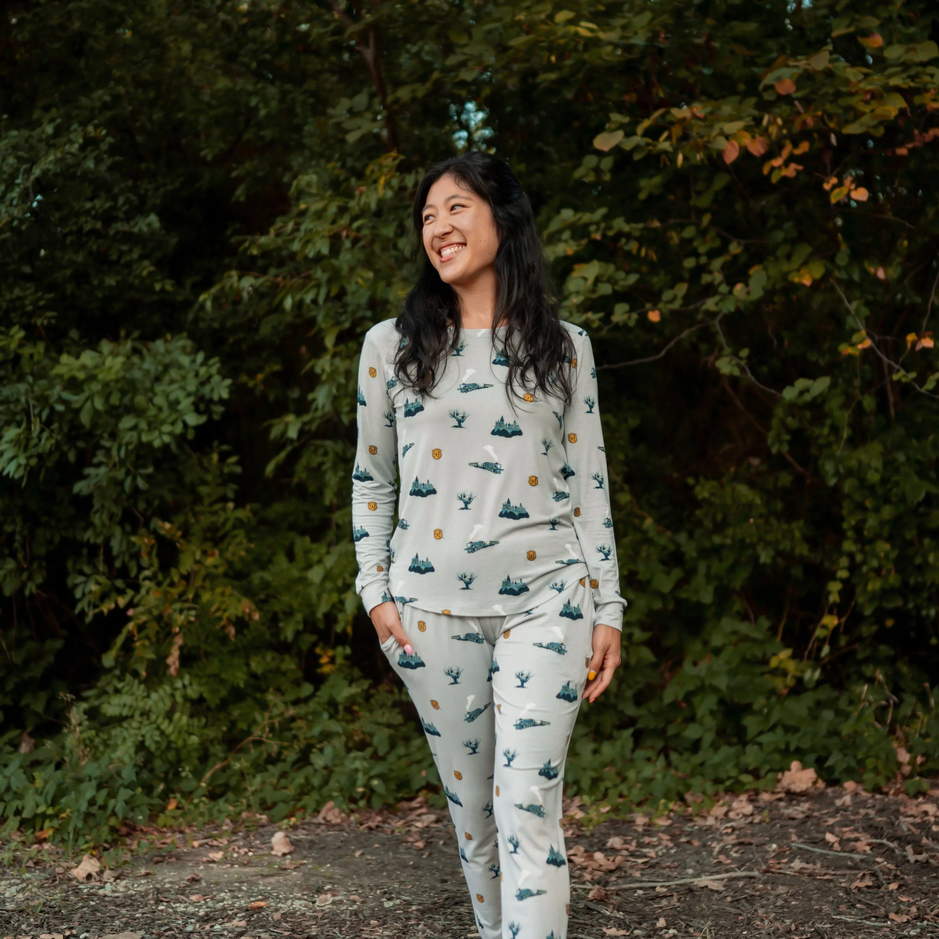 Women's Jogger Pajama Set in Journey