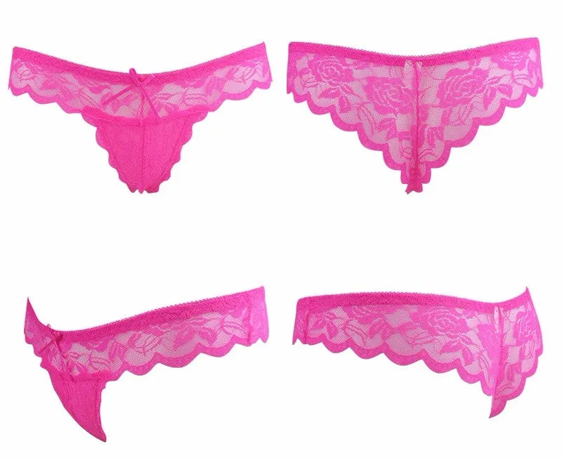 Women's Lace G-String Briefs
