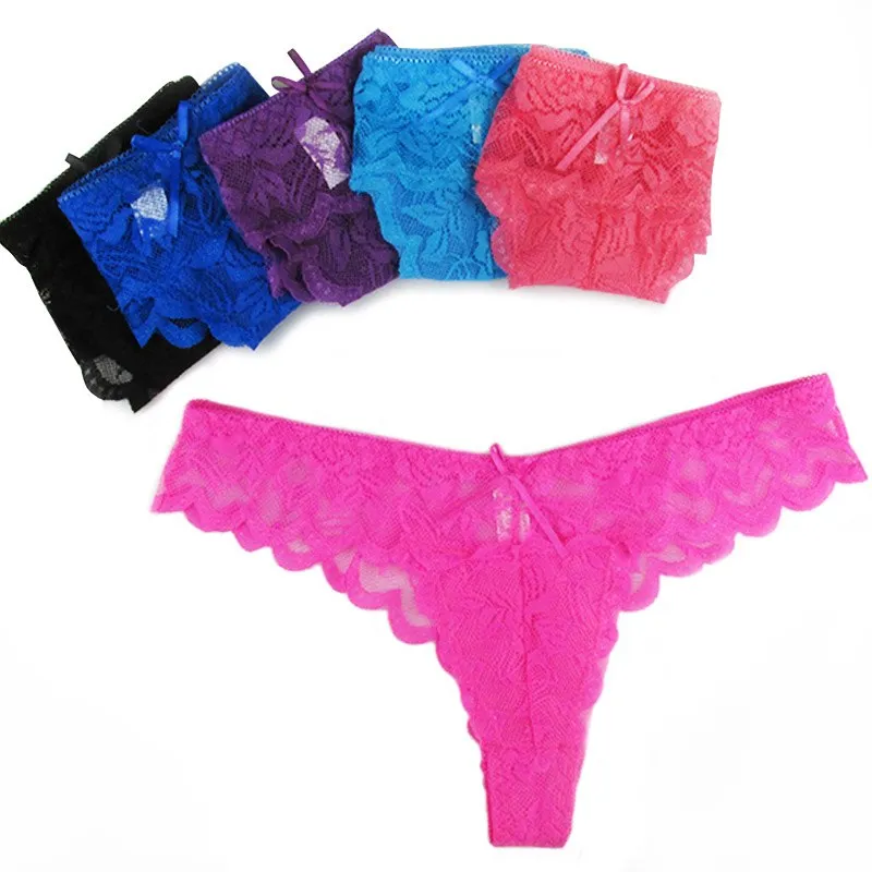 Women's Lace G-String Briefs