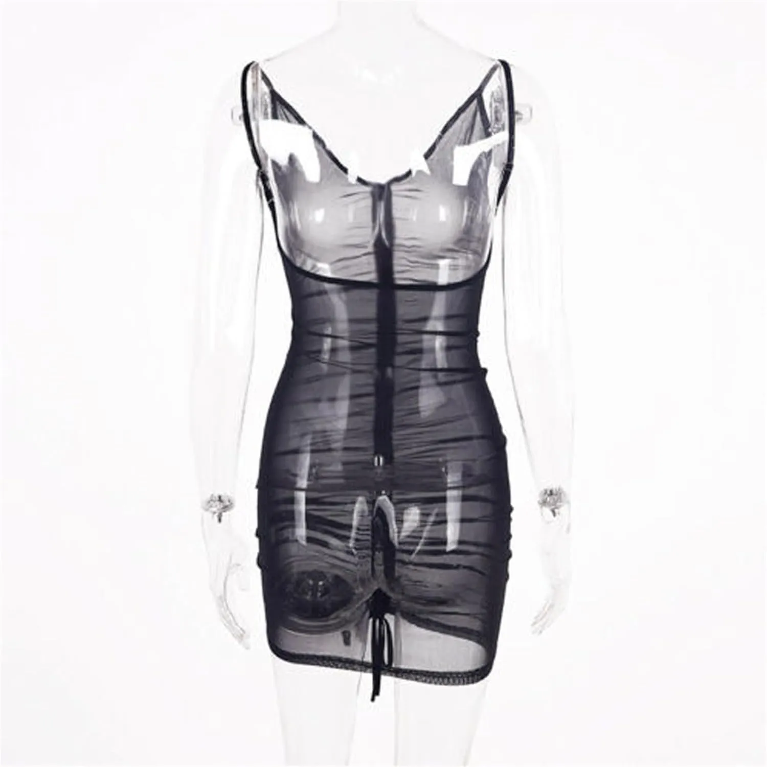 Women's Lingerie Set Mini Teddy Sexy with Thong G-String Soft Spaghetti Strap Mini Skirt Nightwear Pjs