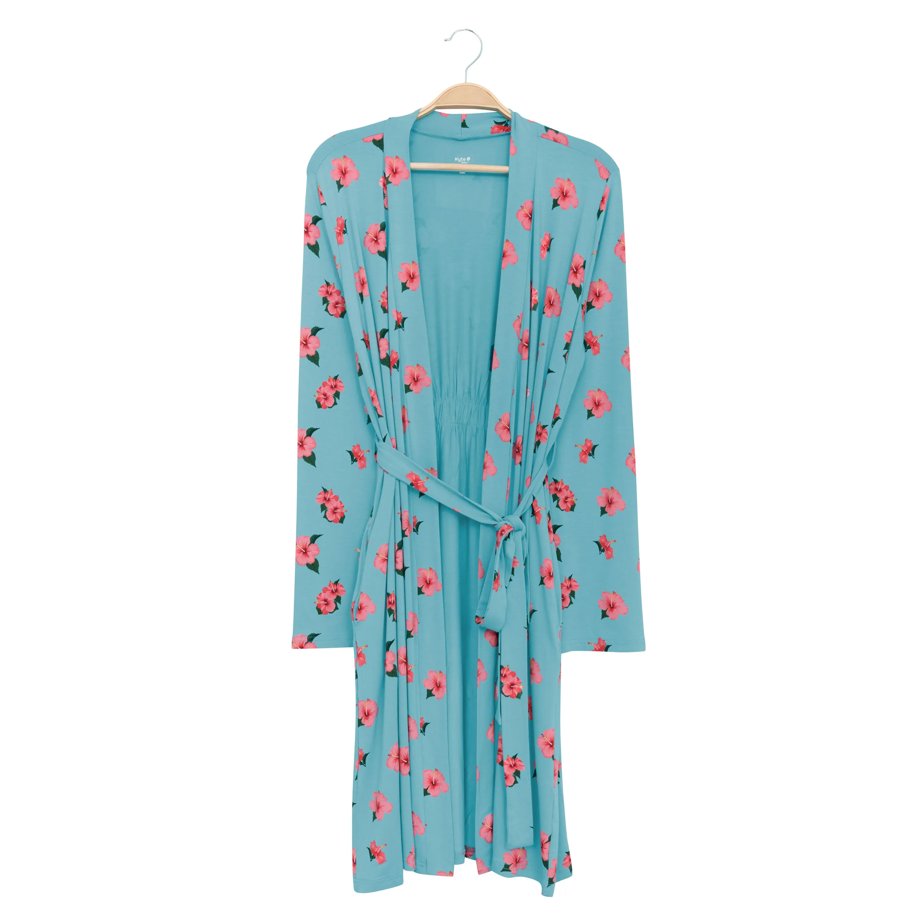 Women’s Lounge Robe in Hibiscus