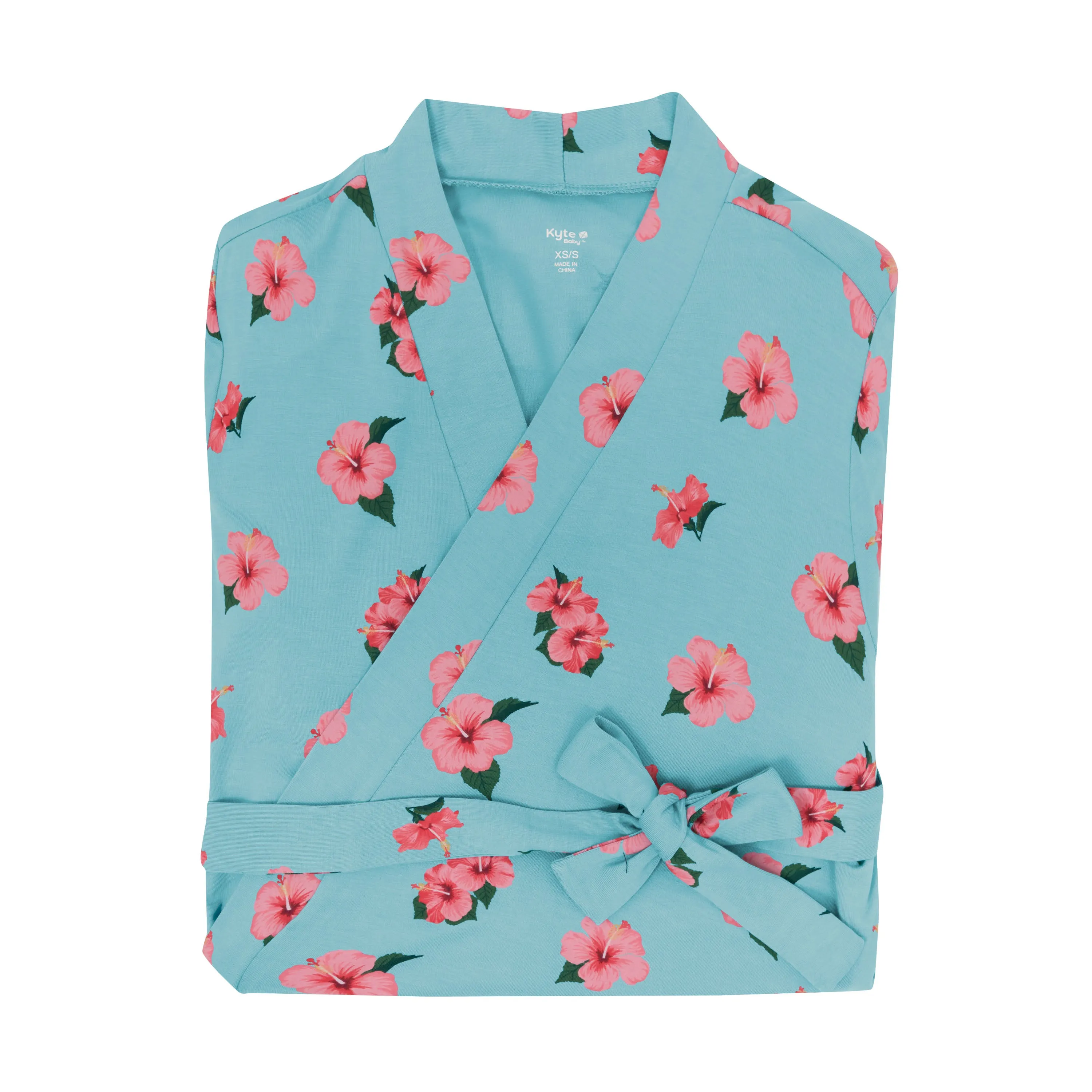 Women’s Lounge Robe in Hibiscus
