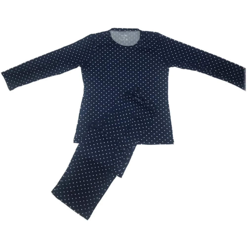 Women's Pajama Set 2pcs Long Sleeve Super Soft Top & Bottom Sleep Lounge Set