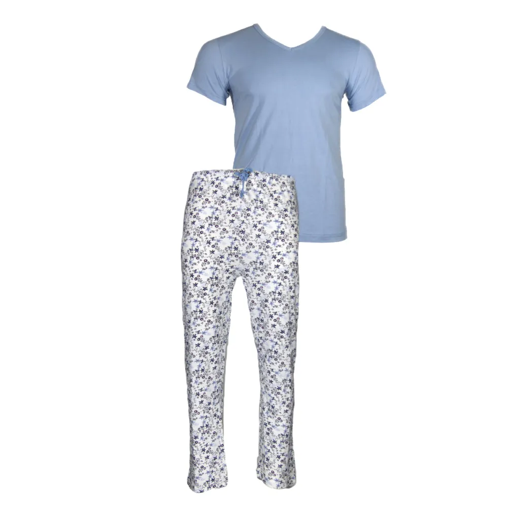 Women's Pajama Set Cozy 2pcs Short Sleeve Top & Bottom Super Soft Sleep Set
