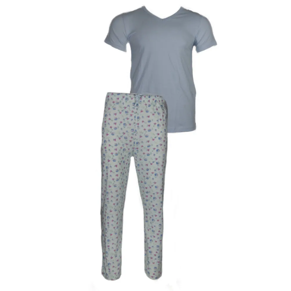 Women's Pajama Set Cozy 2pcs Short Sleeve Top & Bottom Super Soft Sleep Set