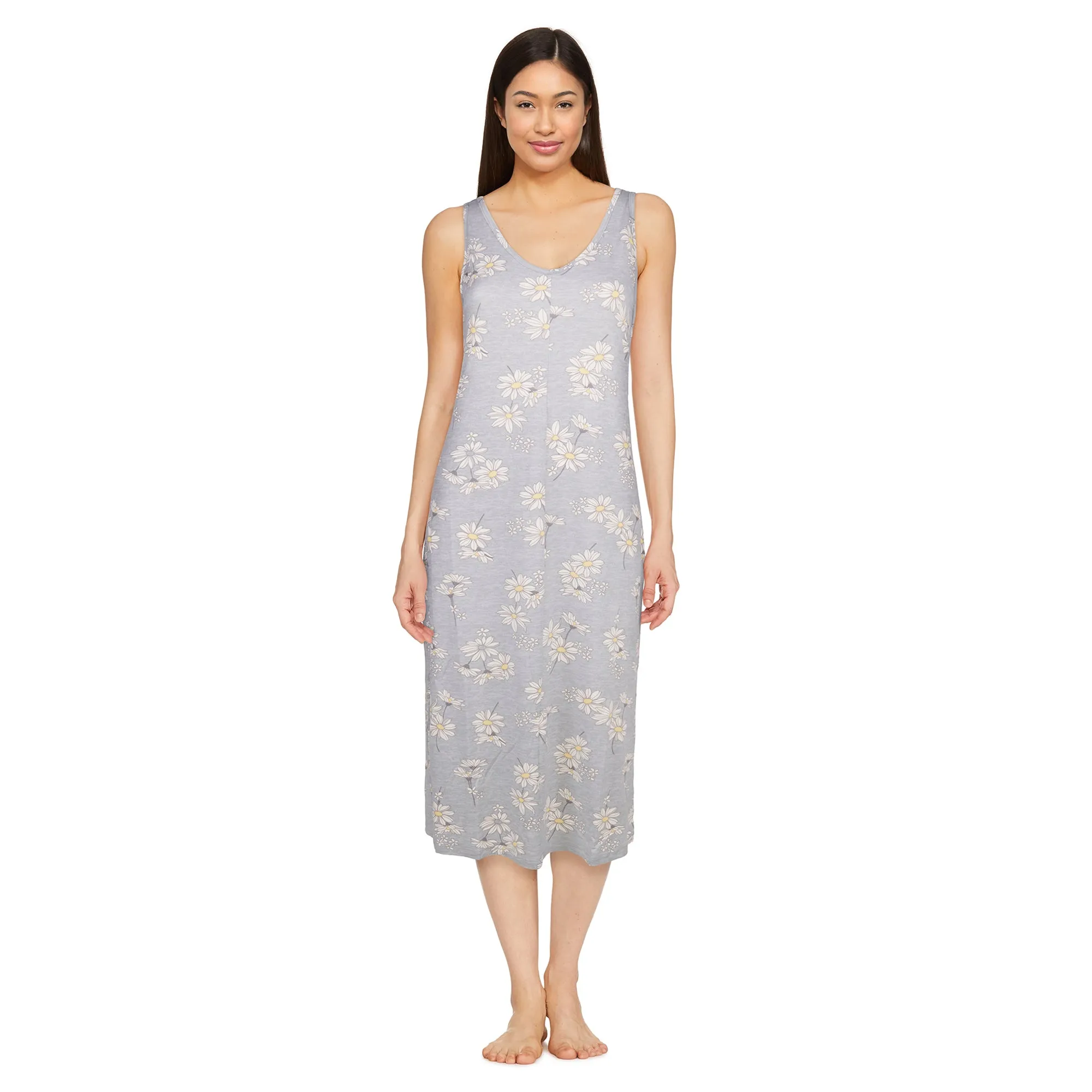 Women's Peachy Sleeveless Nightgown