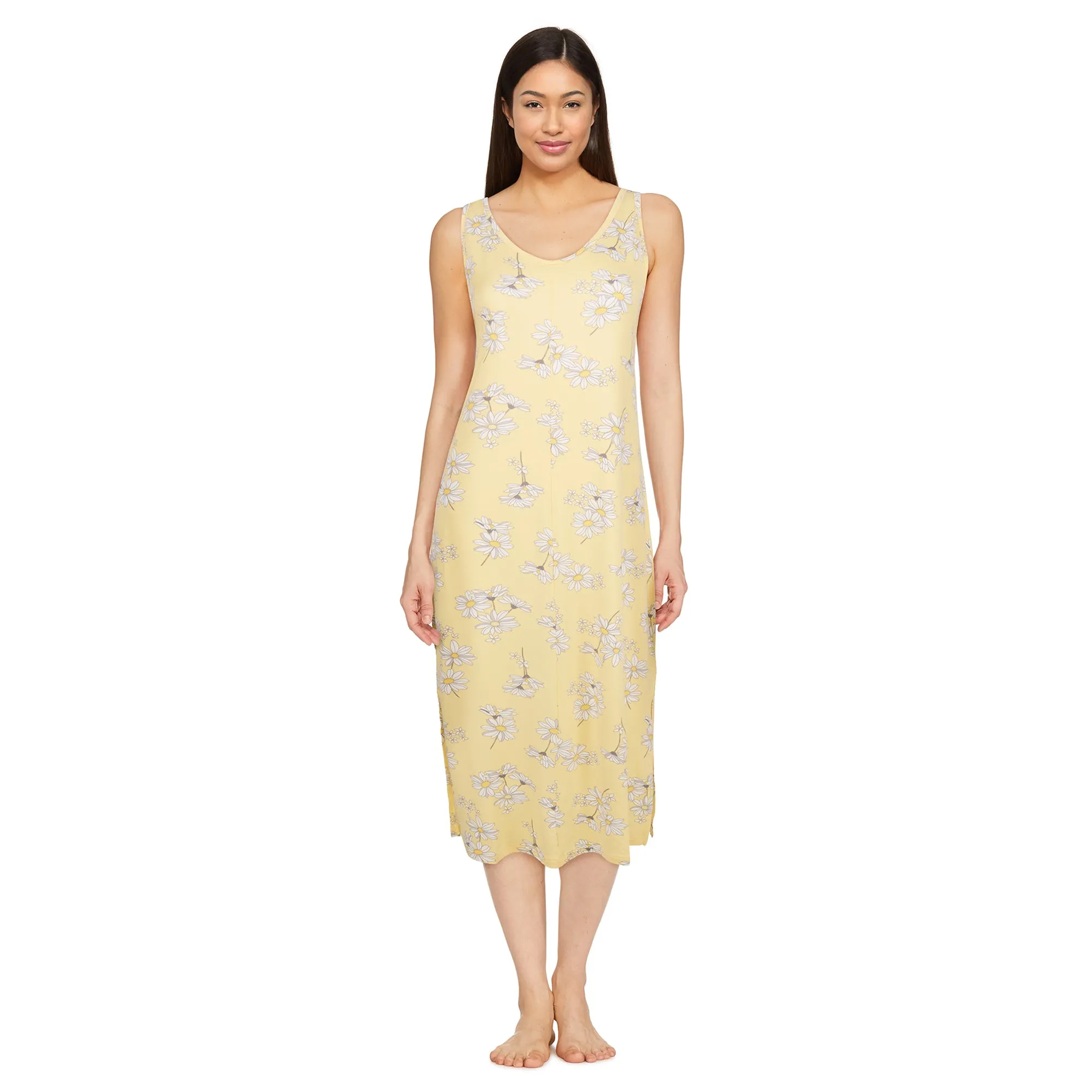 Women's Peachy Sleeveless Nightgown