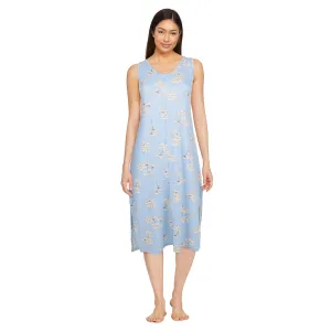 Women's Peachy Sleeveless Nightgown