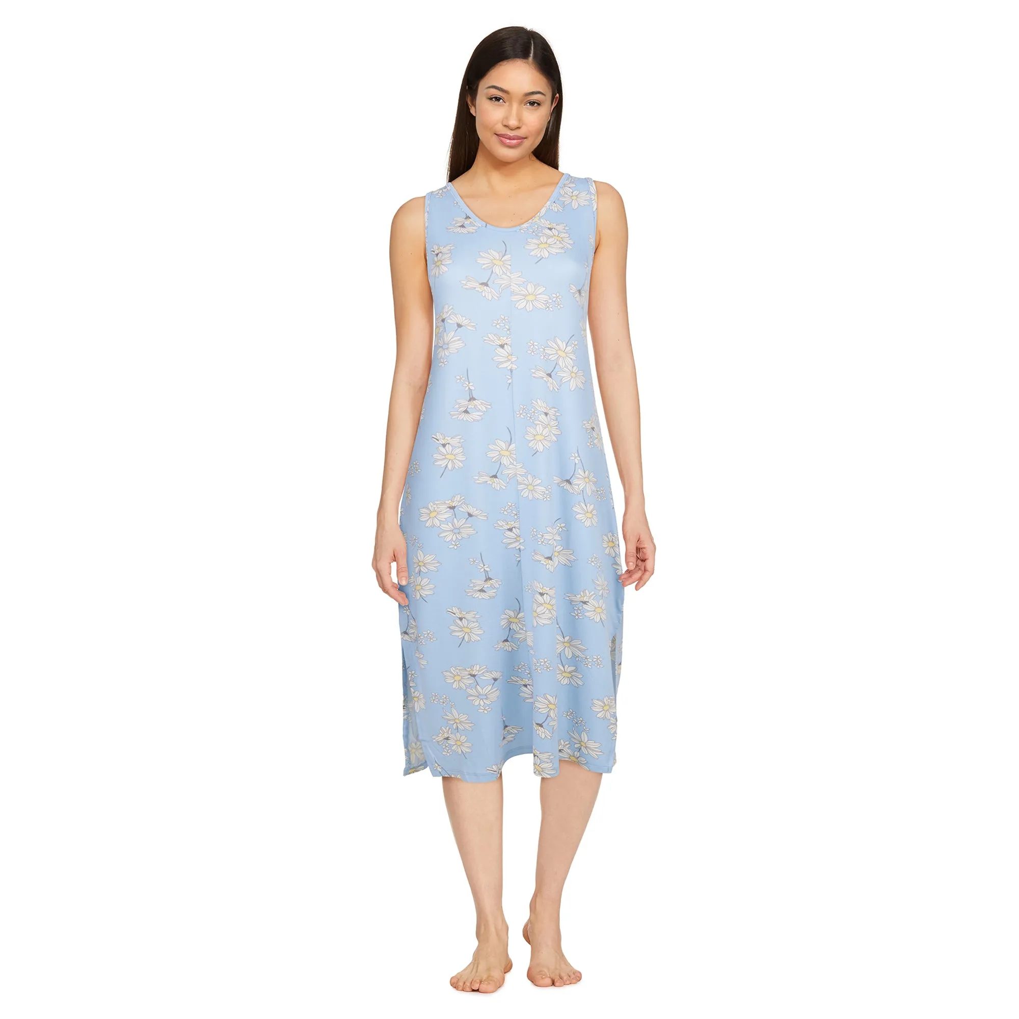 Women's Peachy Sleeveless Nightgown