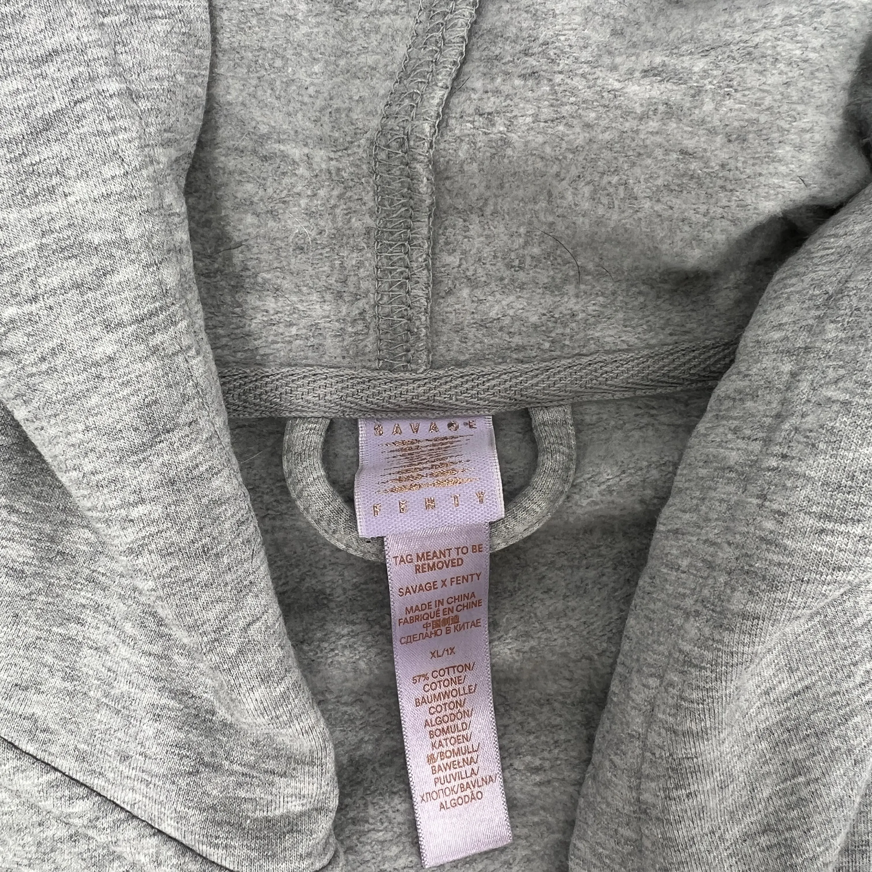 Women's Savage X Fenty Grey Robe Women's Size XL