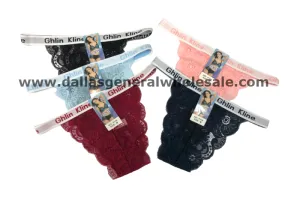 Women's Sexy Lace Thongs Wholesale