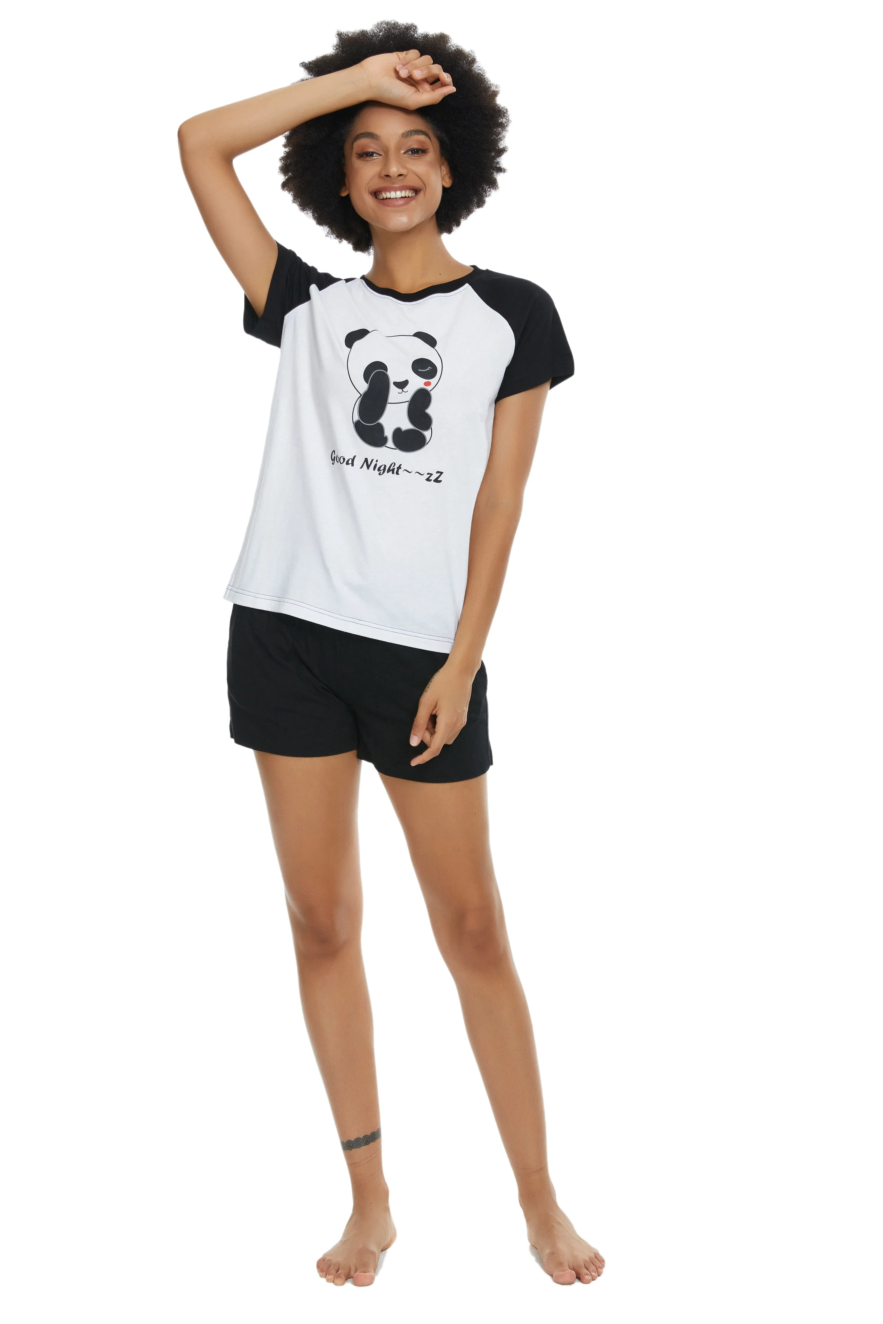 Women's  Short Sleeve pajama set