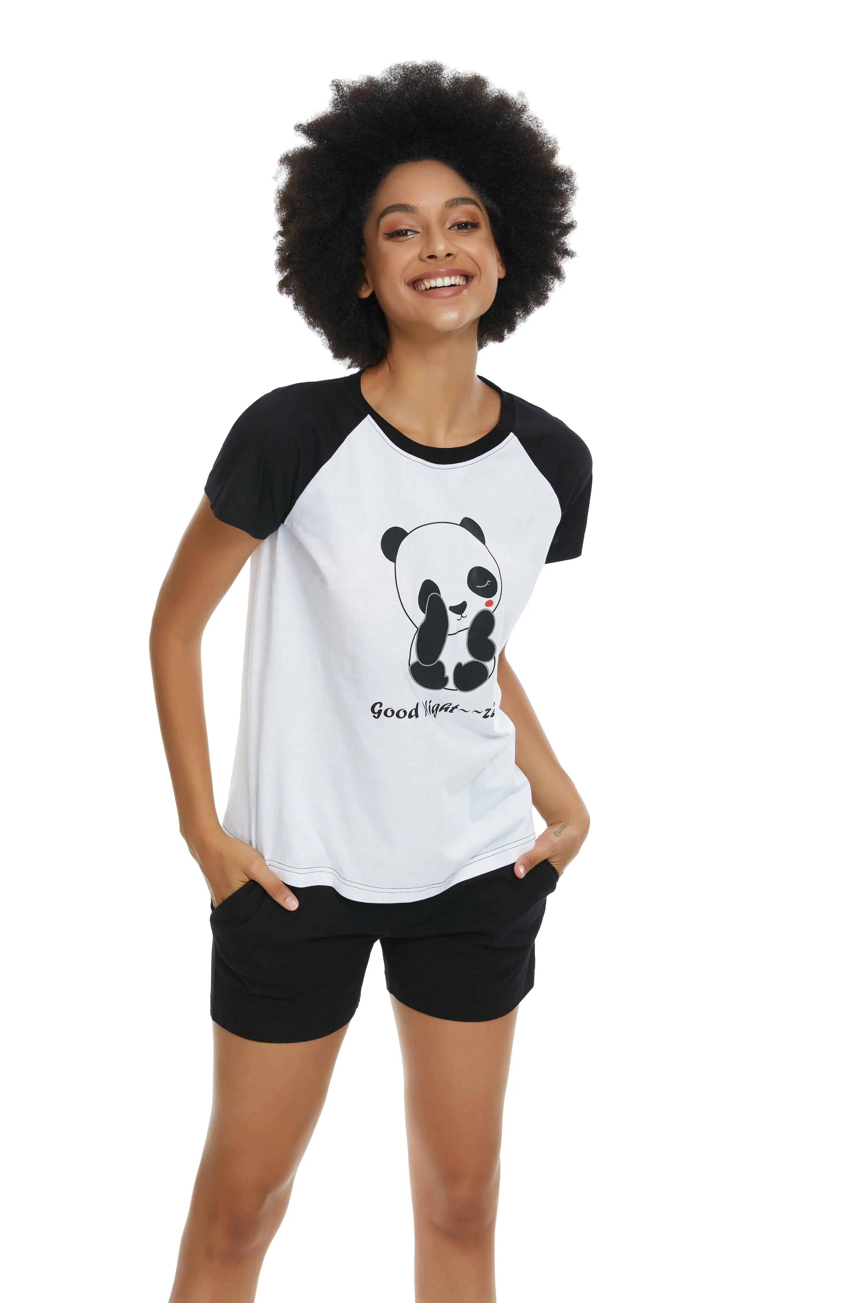 Women's  Short Sleeve pajama set