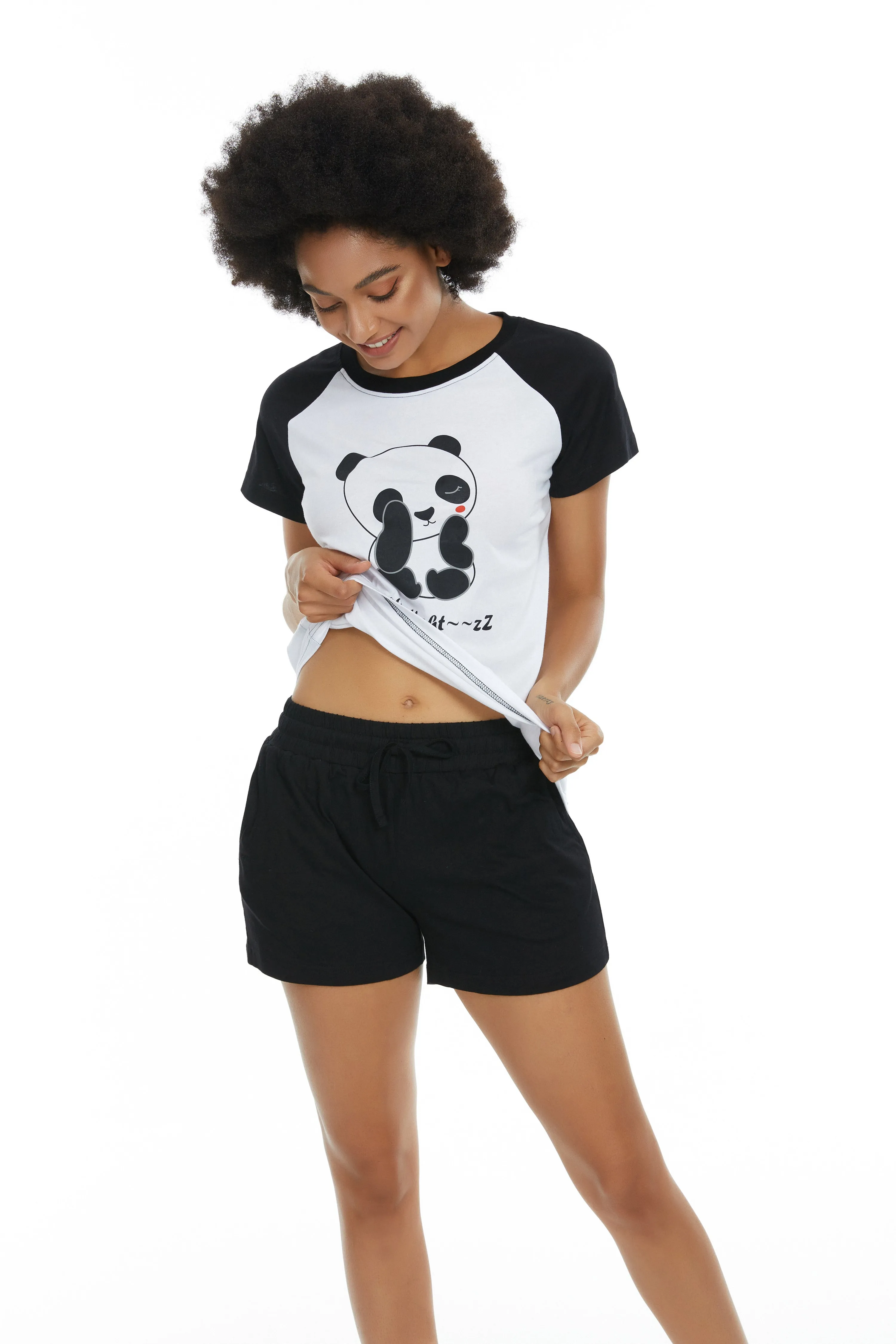 Women's  Short Sleeve pajama set
