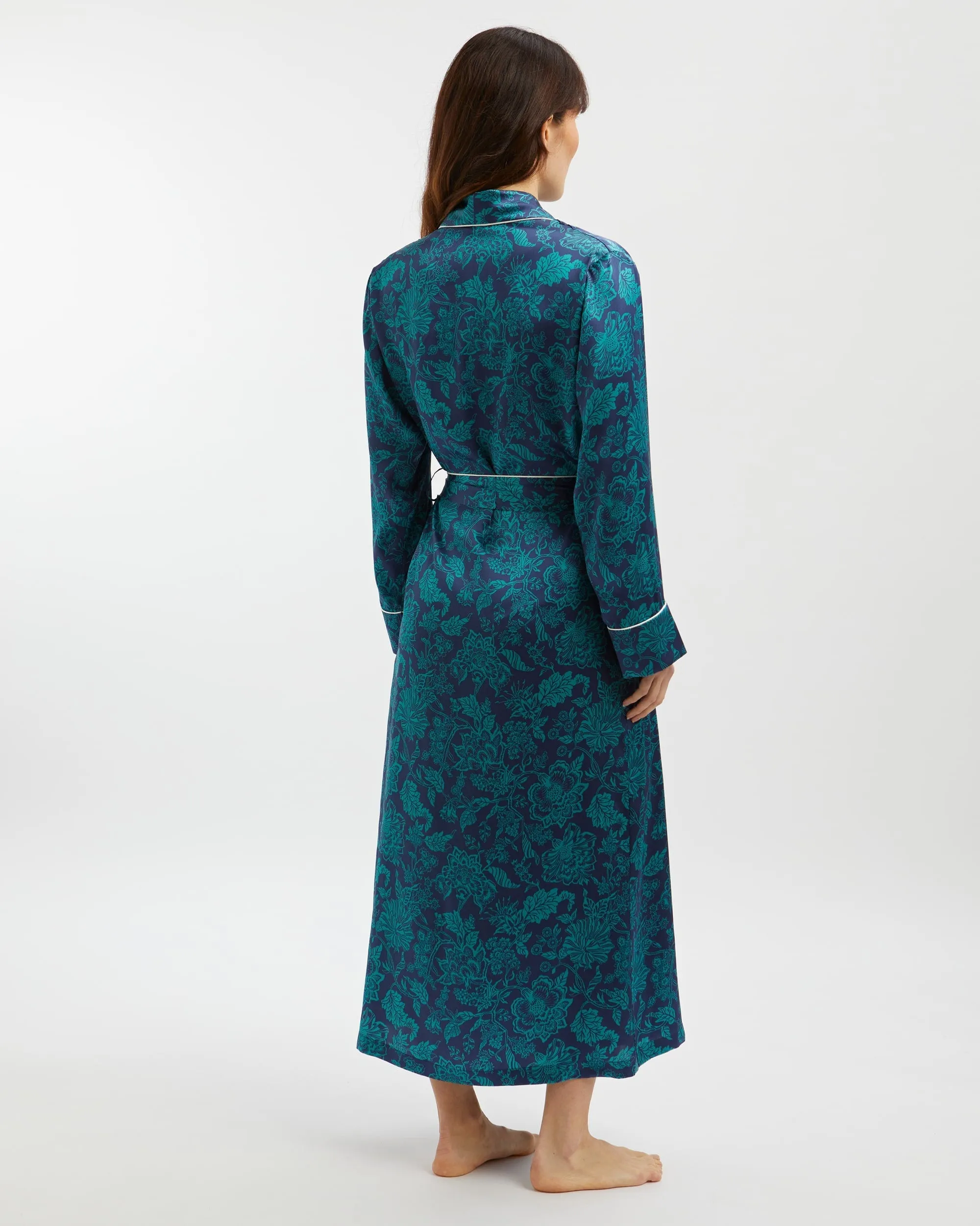 Women's Silk Robe - Christelle