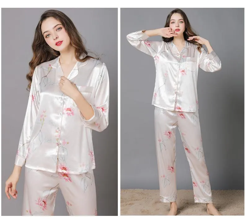 Women's Soft Long Sleeve Pajama Set