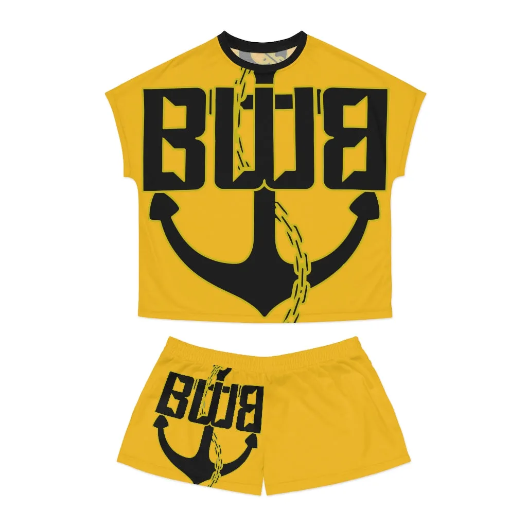 Women's Yellow Short Pajama Set