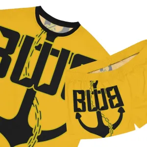 Women's Yellow Short Pajama Set