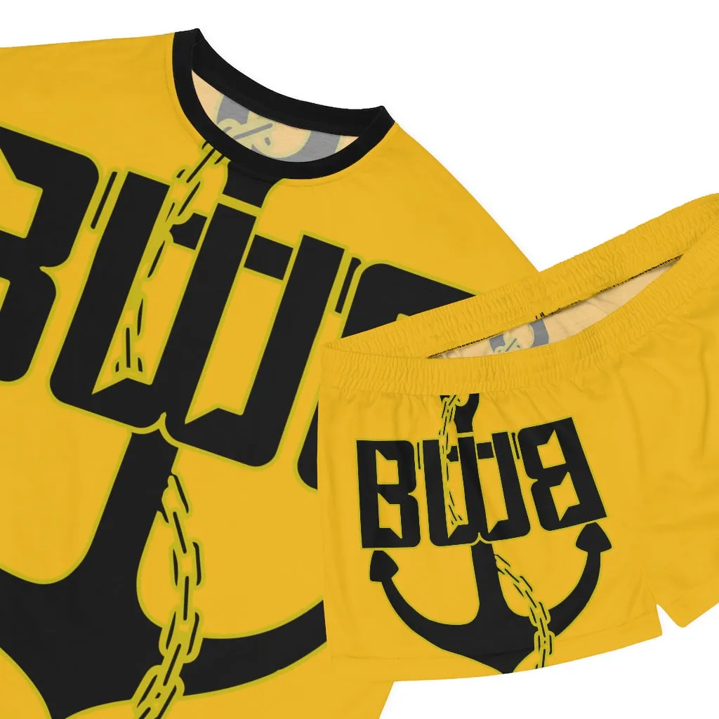 Women's Yellow Short Pajama Set