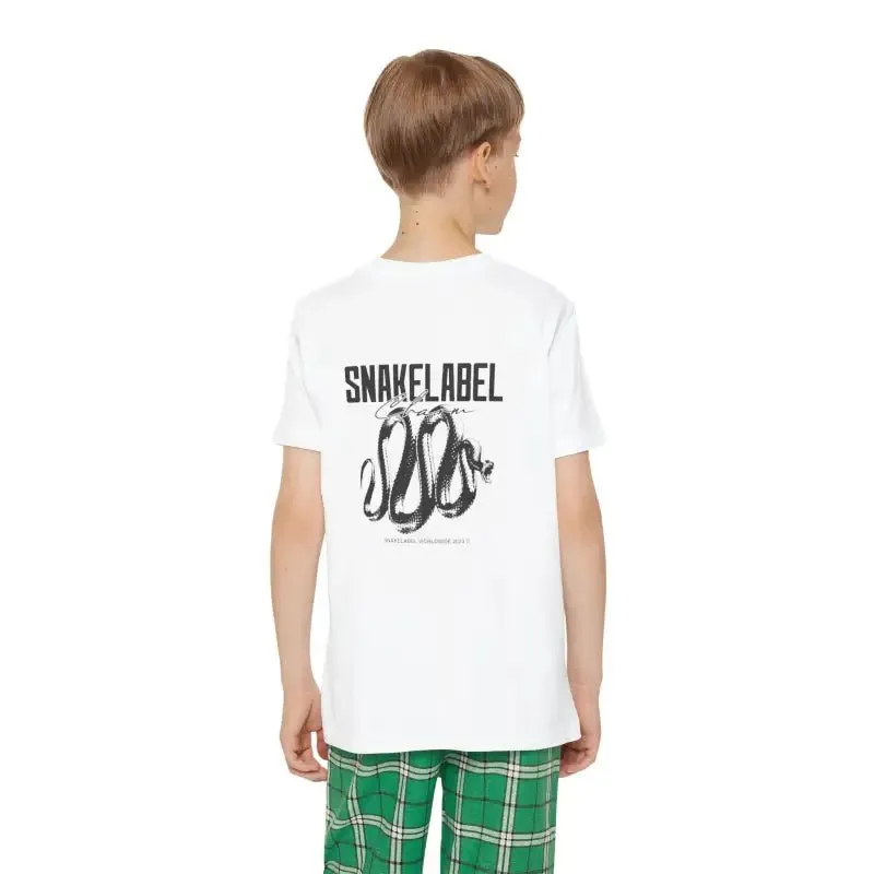 Youth Holiday Outfit Set with 100% Cotton Comfort and Trendy Plaid Design