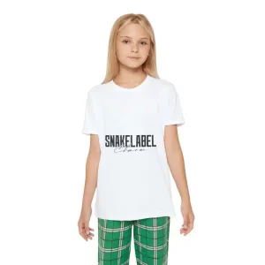 Youth Holiday Outfit Set with 100% Cotton Comfort and Trendy Plaid Design