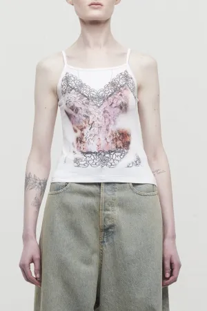 Y/Project Lace Print Tank Top