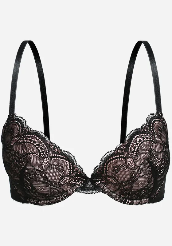 Zerah Lace Push Up Bra
